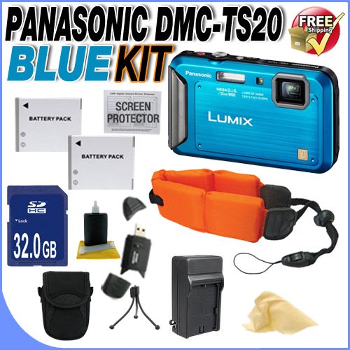 black friday price Panasonic DMC-TS20A Bundle 12
