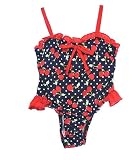 Pink Platinum Cherry Dots 1-Piece Swimsuit (Sizes 2T - 4T)