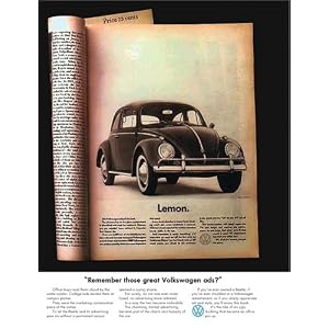 51Zga3pQxvL. SL500 AA300  Remember Those Great Volkswagen Ads? (Na) [Hardcover]