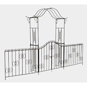137 Tierra Derco Gated and Fenced Garden Arbor by 