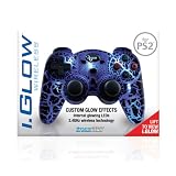 PS2 i.Glow 2.4 GHZ Wireless Controller with 5 built in LED's (Without Rumble)