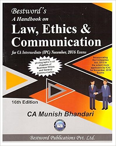 Law, Ethics & communication