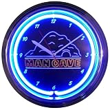 Man Cave Neon Clock