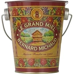 Le Grand Miel Bernard Michaud (France) - hochwertiger Bl�tenhonig im dekorativen Metaleimer, 750 GR (netto)