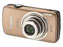 Canon Digital IXUS 200 IS Digital Camera - Brown (12.1 Megapixel, 5x Optical Zoom) 3.0 inch LCD