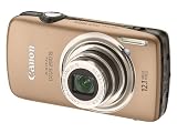 Canon Digital IXUS 200 IS Digital Camera - Brown (12.1 Megapixel, 5x Optical Zoom) 3.0 inch LCD