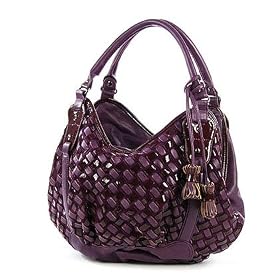 (Price/piece)Lovemautch Romantic Fashion Purple Faux Leather Handbag & Shoulder Bag, Satchel Bag