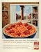 1959 Ad Florence Italian Spaghetti Meat Balls Tomato Sauce Chef Boy-Ar-Dee Can - Original Print Ad