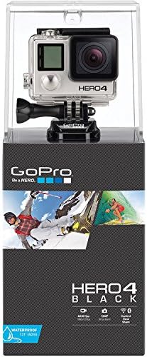 GoPro HERO4 Black + EVERYTHING YOU NEED Accessory Kit. Includes SanDisk Extreme 32GB microSDHC Memory Card + High Speed Memory Card Reader + 2 Replacement 1160mAh Batteries + MORE