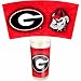 NCAA Georgia Bulldogs 24-Ounce 2-Pack Tumblers