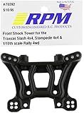RPM 70392 Front Shock Tower Slash/Stampede 4x4 Black