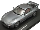 【KYOSYO/京商】1/43 マツダ RX-7 Spirit-R タイプA 2002 チタニュームグレーメタリック