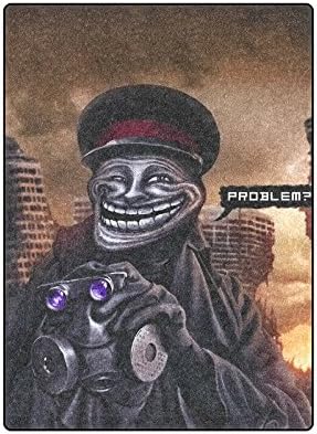 Troll Captain Custom Unique Fleece Throw Blanket Size 58X80 Inches