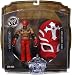 WWE Wrestlemania 25th Anniversary Action Figure Rey Mysterio with Mask All Red Gear