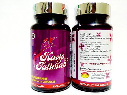 Kacip Fatimah Herbal Supplement For Women Health 50 Capsules
