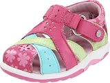 Stride Rite SRT Tulip Fisherman Sandal (Toddler),Pink/Multi,4.5 M US Toddler