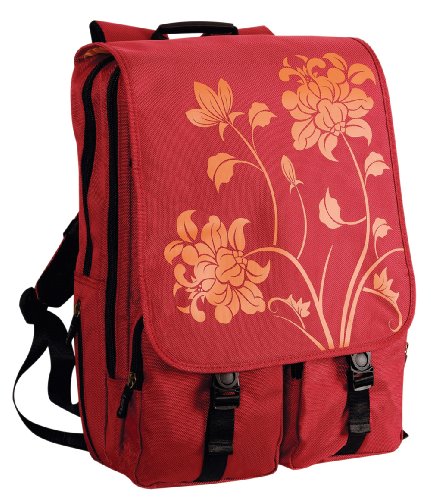 Laurex BP115RE 17-Inch Laptop Backpack (Red)