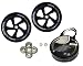 Hudora 14689 - Scooter Rollen-Set 205 mm + Kugellager