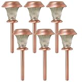 Paradise GL22759C6 6 Piece Low Voltage LED Landscape Kit, Painted Copper Finish