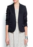 Mango Women’s Slim-fit Cotton Blazer