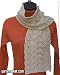 Ambrosia Bear Paw Reversible Scarf (#1286)