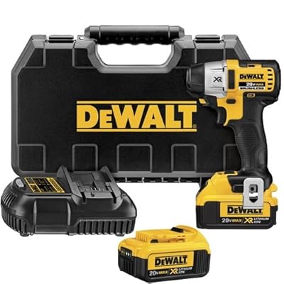 DEWALT DCF895M2 20V Max XR Lithium Ion Brushless 3-Speed 1/4-Inch Impact Driver