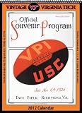 Virginia Tech Hokies 2012 Vintage Football Calendar