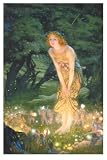 Midsummer Eve, c.1908 Fine Art Poster Print by Edward Robert Hughes, 24x36