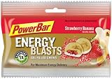 PowerBar Energy Blasts Gel-Filled Chews, Strawberry Banana, 2.12-Ounce Pouches (Pack of 12)
