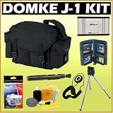 Domke J-1 Journalist Camera Bag (Black) and Photography Accessory Outfit