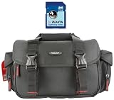 Dolica Case, and 4GB SDHC Memory Bundle for DSLR Cameras (Black)