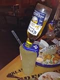 Coronita Rita Corona Bottle Holder Holds a Beer In Your Margarita Glass Blue Version