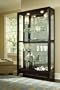 Pulaski Max Choc Cherry 2-way Sliding Door Curio - 20661
