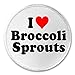 A&T Designs Unisex - I love Broccoli Sprouts 3