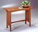 Mission Style Convertible Sofa Table