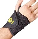 Body Glove 90101 Breathable Neoprene Adjustable Wrist Wrap with Thumb Loop, Black, Unisize
