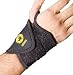Body Glove 90101 Breathable Neoprene Adjustable Wrist Wrap with Thumb Loop, Black, Unisize