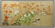 Sumi-e Ducks Asian Wall Art - 6ft. Forest Forever Hand Painted Folding Wall Screen Painting - 36" x 72"