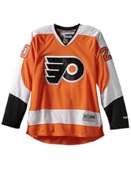 Apparel: NHL Philadelphia Flyers Chris Pronger #20 Premier Jersey, Large - Reebok