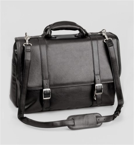 Double Buckle Briefcase