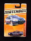 MITSUBISHI LANCER EVOLUTION X * BLUE * Emergency Response Series (#9 of 11) MATCHBOX 2011 Basic Die-Cast Vehicle (#57 of 100)