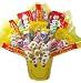 Sweets and Smiles Gift Basket - Candy bouquet for Kids - Birthday Gift - Get Well Gift - For Her - For Him