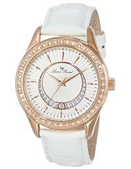 Lucien Piccard Womens LP-12721-RG-02 Staz Analog Display Quartz White Watch