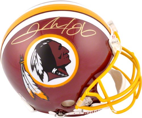 Clinton Portis Autographed Pro-Line Helmet | Details: Washington Redskins, Authentic Riddell Helmet