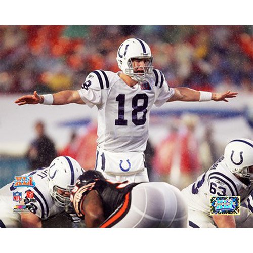 Photo File Indianapolis Colts Peyton Manning Super Bowl XLI Champions 8x10 Matte Photo