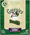 GREENIES Dental Chews Large Treats for Dogs - Treat TUB-PAK Package 27 oz. 17 Count