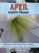 Books : April Activity Planner (Five Weekly Units and Activities Including: Armchair Traveling, Gardening, Laughter, Siblings and Tennis Anyone
