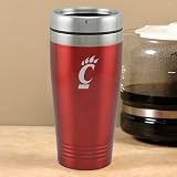 Cincinnati Bearcats Red 16oz. Team Logo Thermo Travel Tumbler