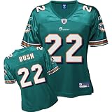 Reebok Miami Dolphins Reggie Bush Women's Replica Jersey Extra Large