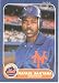 1986 Fleer # 93 Rafael Santana New York Mets Baseball Card